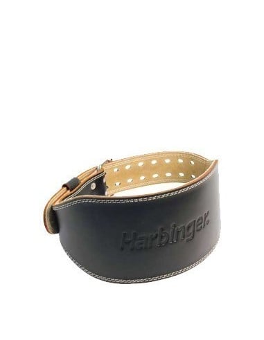 Harbinger 6 Padded Leather Belt