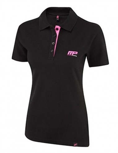 MusclePharm Kadın Polo Yaka T-Shirt...