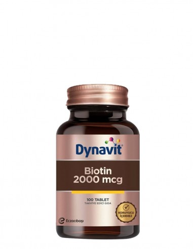 Dynavit Biotin 2000MCG 100 Tablet