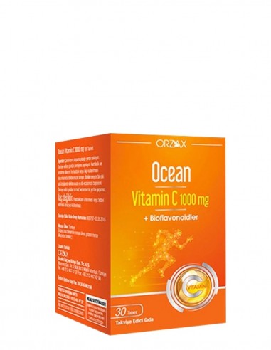 Orzax Ocean Vitamin C 1000mg 30 Tablet
