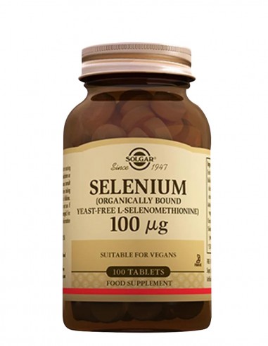 Solgar Selenium 100mcg 100 Tablet