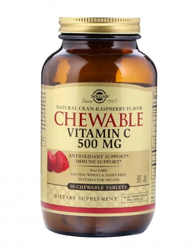 Solgar Chewable VitaminC 500mg 90...