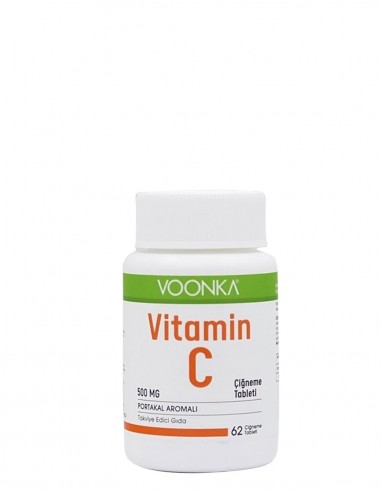 Voonka Vitamin C 500mg 60 Çiğneme...