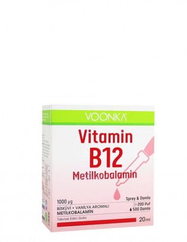 Voonka Vitamin B12 Metilkobalamin...
