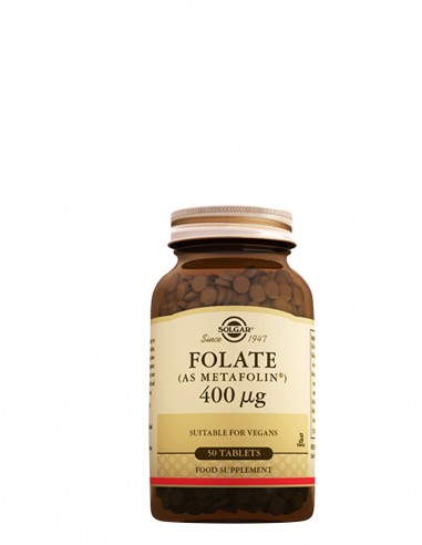 Solgar Folate (Metafolin®) 400mcg 50...