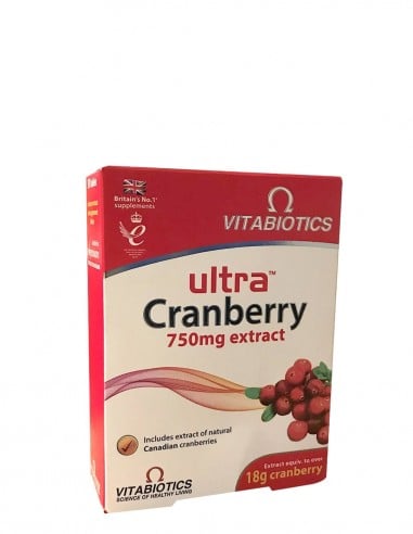 Vitabiotics Ultra Cranberry 750mg...