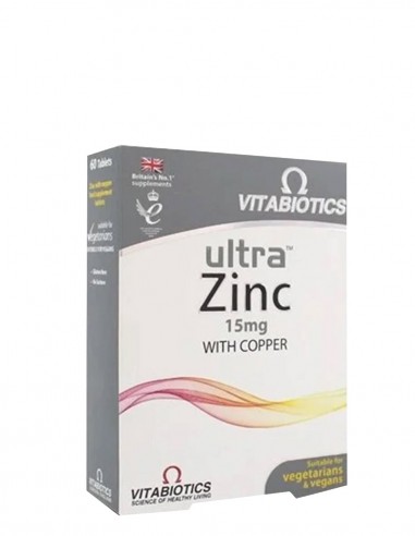 Vitabiotics Ultra Zinc 15mg With...