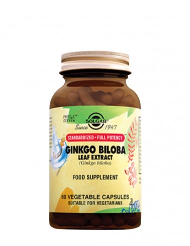 Solgar Ginkgo Biloba Leaf Extract 60...