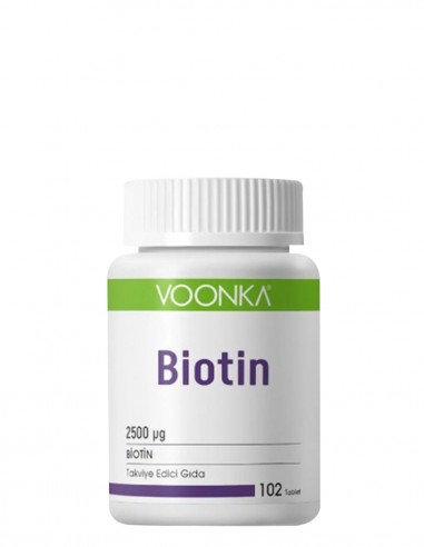 Voonka Biotin 2500mcg 102 Tablet