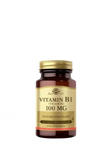 Solgar Vitamin B1 (Thiamin) 100mg 100...
