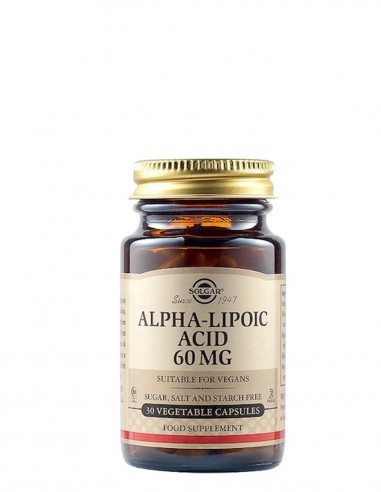 Solgar Alpha Lipoic Acid 60mg 30...