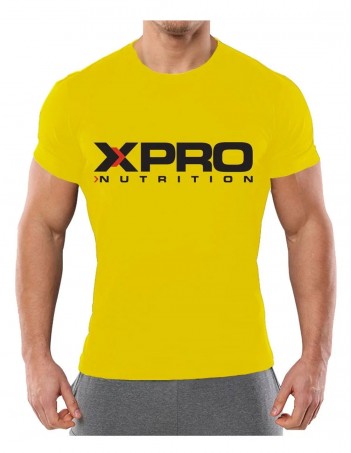 Xpro Baskılı T-Shirt Sarı