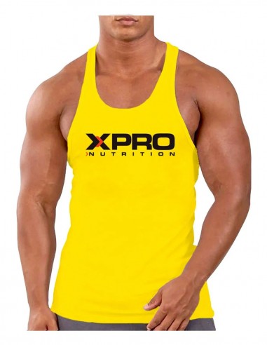 Xpro Baskılı Atlet Sarı - XPR-A04