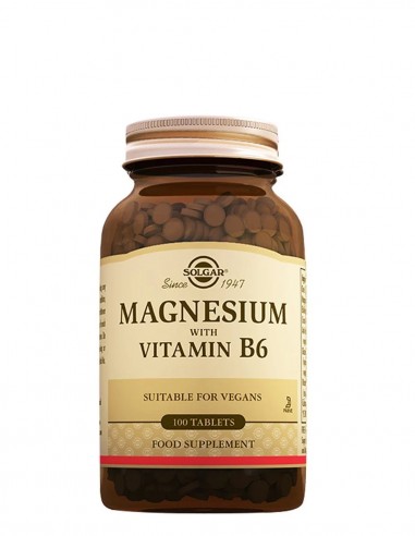 Solgar Magnesium with Vitamin B6 -...