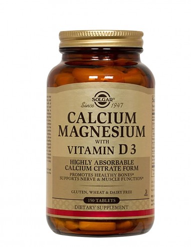 Solgar Calcium Magnesium Vitamin D3...