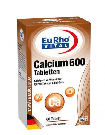 Eurho Vital Calcium 600 Mg...