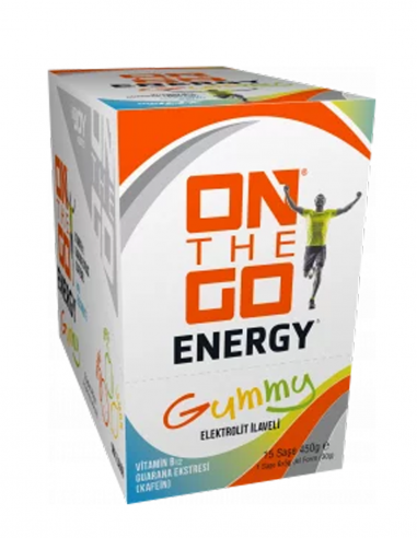 On The Go Energy Gummy 15 x 30gr