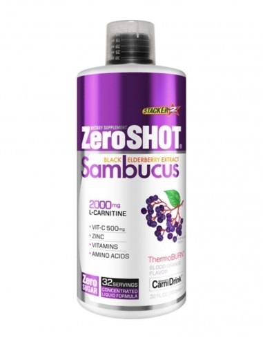 Zero Shot L-Carnitine Sambucus 960ml