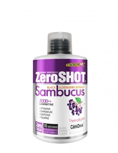 Zero Shot L-Carnitine Sambucus 480ml