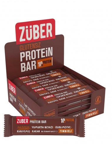 Züber Fındıklı Protein Bar 35gr - 12...