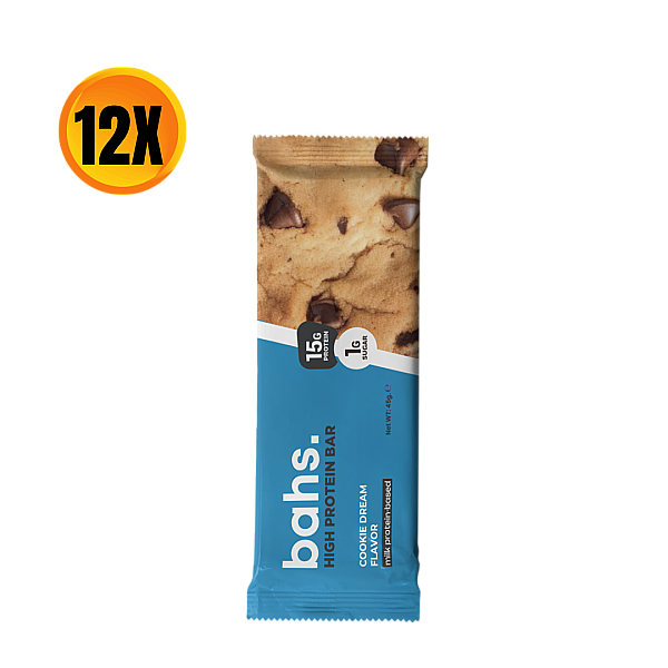 Bahs High Protein Bar 45g × 12 Adet - 1