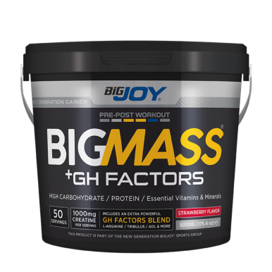 Bigjoy BigMass GH Factors Karbonhidrat Tozu 5000gr - 3