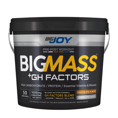 Bigjoy BigMass GH Factors Karbonhidrat Tozu 5000gr