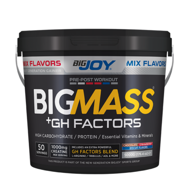 Bigjoy BigMass GH Factors Karbonhidrat Tozu 5000gr (1)