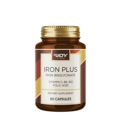Bigjoy Vitamins Iron Plus 60 Kapsül - BigJoy