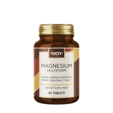 Bigjoy Vitamins Magnesium Multiform 60 Tablet - BigJoy