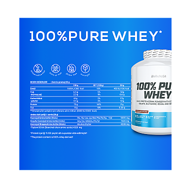 BioTech USA 100% Pure Whey 2270gr - 3