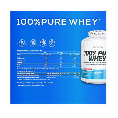 BioTech USA 100% Pure Whey 2270gr - 4