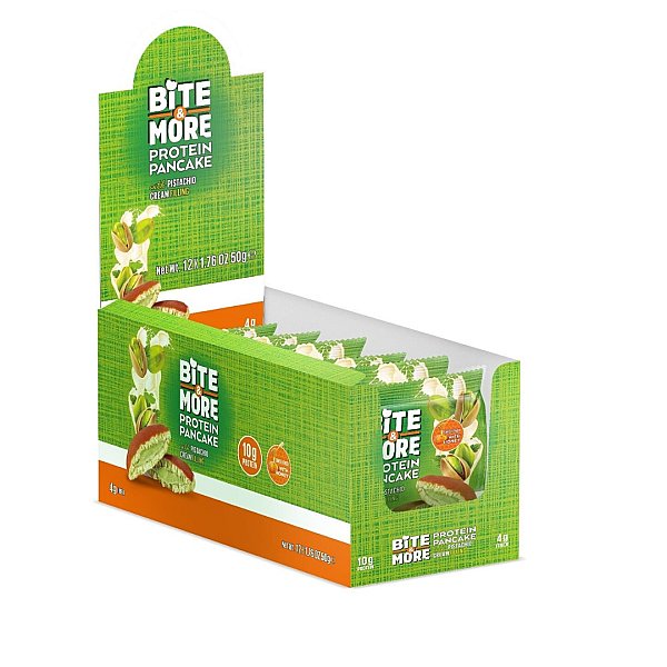 Bite&More Proteinli Antep Fıstıklı 50gr x 12 Adet - 1