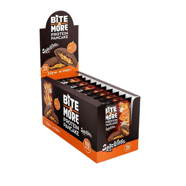 Bite&More Proteinli Pankek Speculoos 50gr x 12 Adet - 1