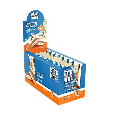 Bite&More Proteinli Pankek Vanilyalı 50gr x 12 Adet