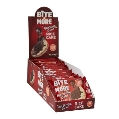 Bite&More Proteinli Pirinç Patlağı 18gr x 24 Adet
