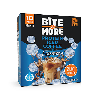 Bite&More Proteinli Soğuk Kahve Espresso 33gr x 10 Adet