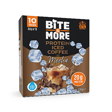 Bite&More Proteinli Soğuk Kahve Mocha 33gr x 10 Adet