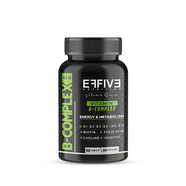 Effive Nutrition Vitamin B-Complex 60 Tablet - 1