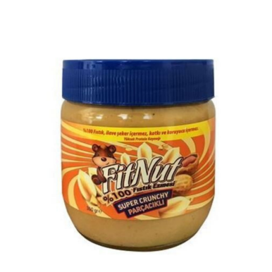 FitNut Parçacıklı Fıstık Ezmesi 360gr