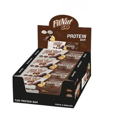 Fitnut Protein Bar Çikolatalı 40gr 24 Adet