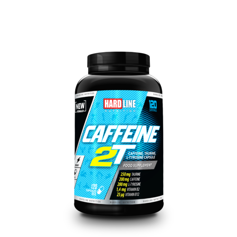 Hardline Caffeine 2T 120 Kapsül