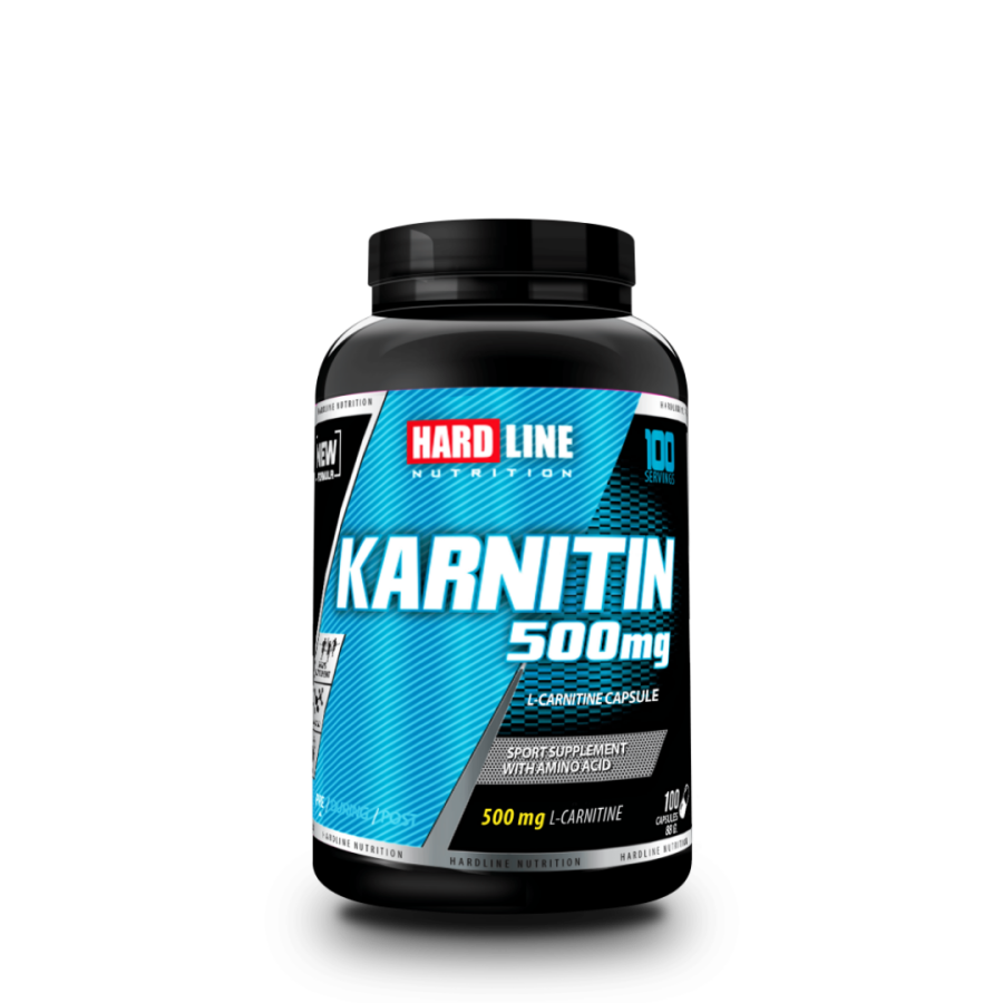 Hardline Karnitin 500mg 100 Kapsül