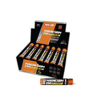 Hardline Magnesium Liquid 250mg 20 Adet (30ml)