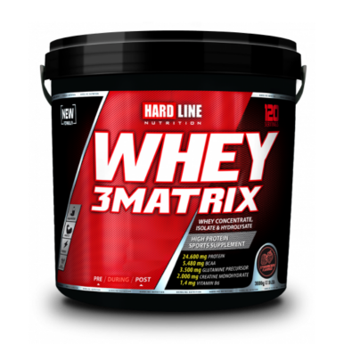 Hardline Whey 3Matrix 3600gr - Hardline (1)
