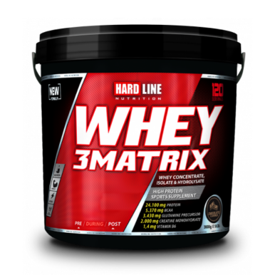 Hardline Whey 3Matrix 3600gr - Hardline