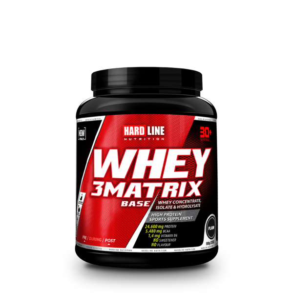 Hardline Whey 3Matrix Base 908gr - 1