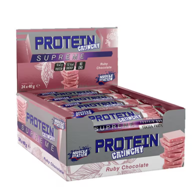 Musclestation Supreme Crunchy Ruby 40gr 24 Adet