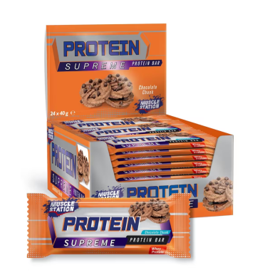 Musclestation Supreme Çikolata Parçalı 40gr 24 Adet