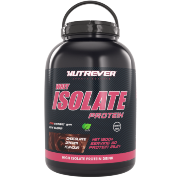 Nutrever Whey Isolate Protein 1800gr - 1
